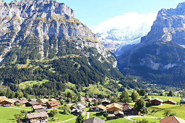 istock Town in Swiss 626005510