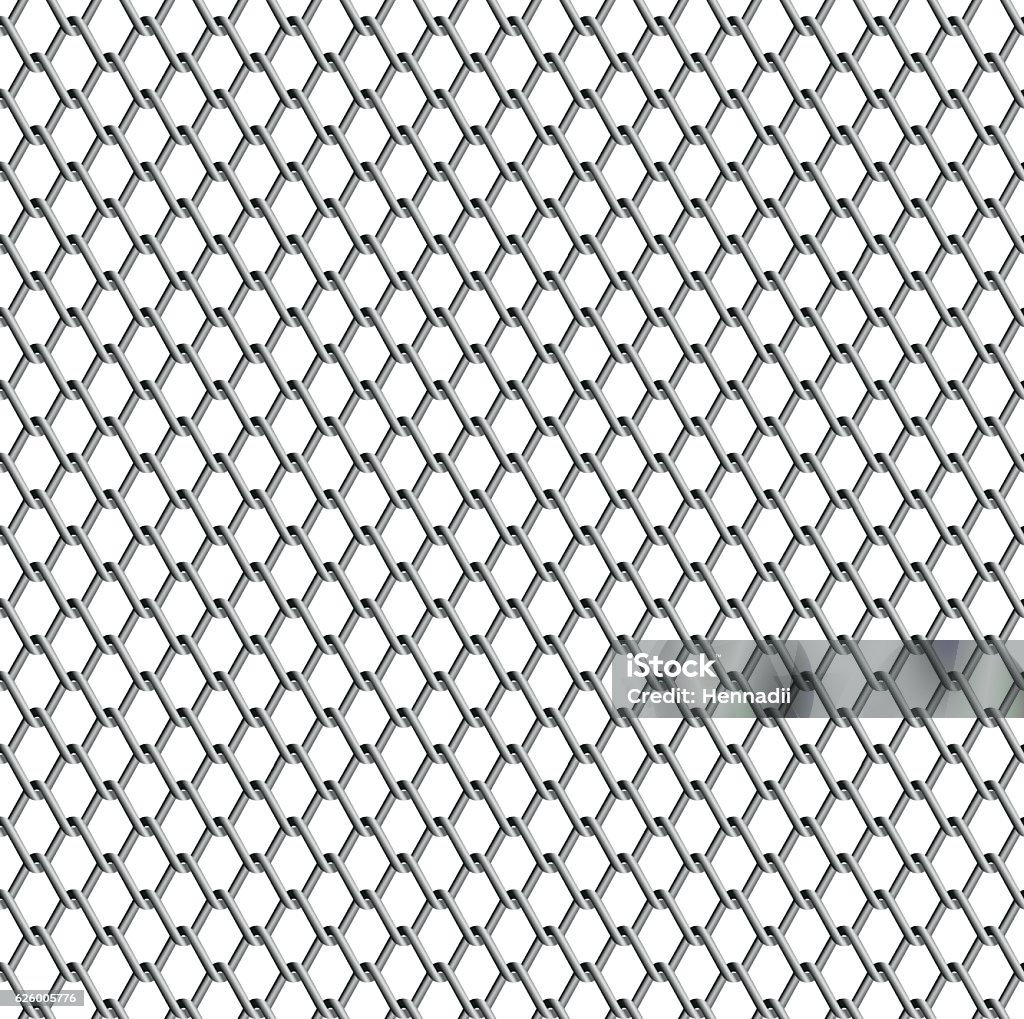 Wire Netting Pattern Wire Netting Vector Stock Illustration - Download Image Now - Chain ...