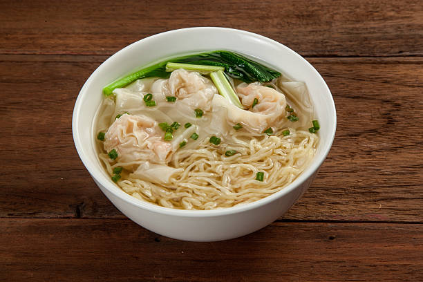 istock Chinese wonton noodle soup 626007104