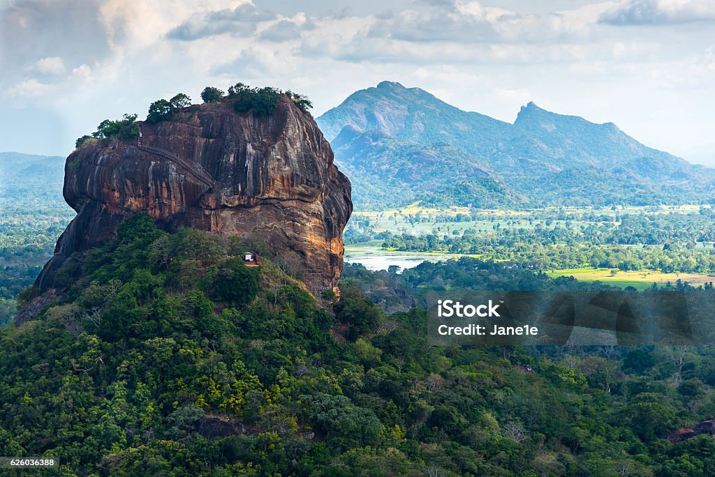 シギリヤ Lion 岩 - スリランカのロイヤリティフリーストックフォト