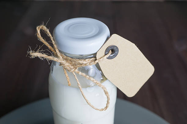 istock closeup shot closed bottle of milk 626046100