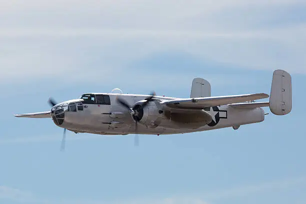 WWII bomber (B-25 Mitchell)