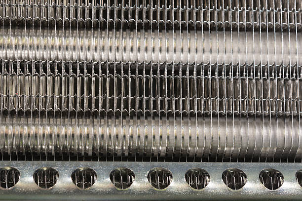 istock Details of the car engine radiator. 626055856
