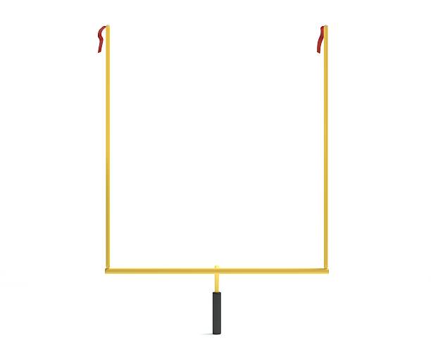 istock Football Goal Posts 626056004