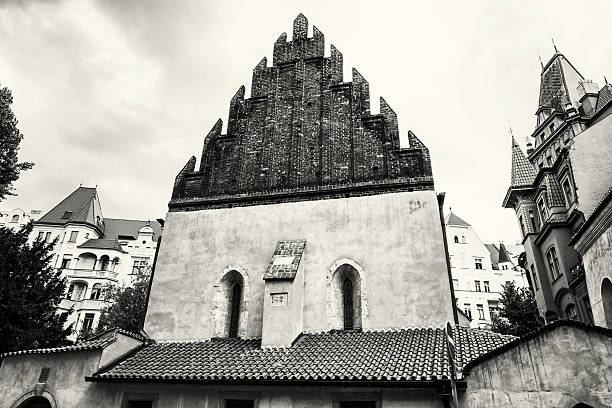 istock Old new synagogue near High synagogue in Prague 626060822