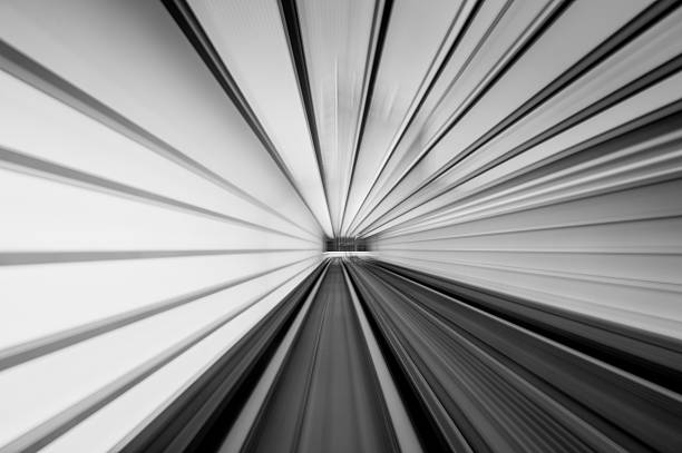 istock Speed motion in urban highway road tunnel 626069140