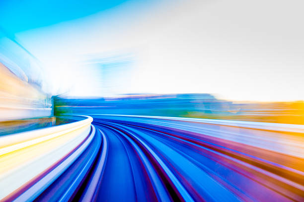 istock Speed motion in urban highway road tunnel 626069860