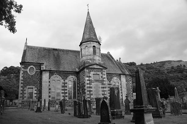 istock Cemetery at Logie Church 626071594
