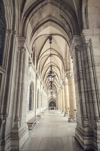 istock Vienna City Hall corridor 626072860