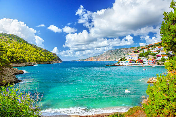 istock Assos beach in Kefalonia, Greece 626072982