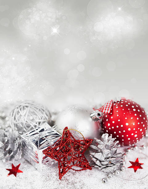 istock Winter background with Christmas decorations 626095518