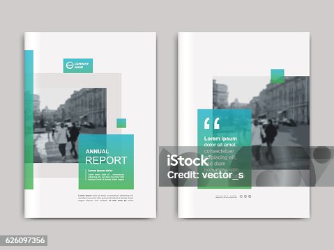 istock Cover design annnual report, flyer, presentation, brochure. 626097356