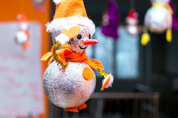 istock Christmas toy snowman 626098600