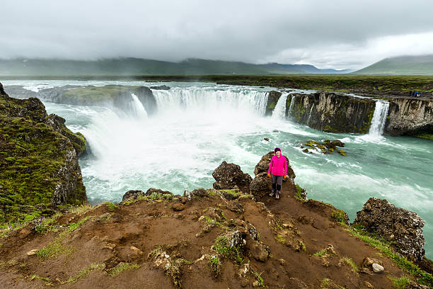 istock Beautifull Godafoss waterfall in Iceland 626100626