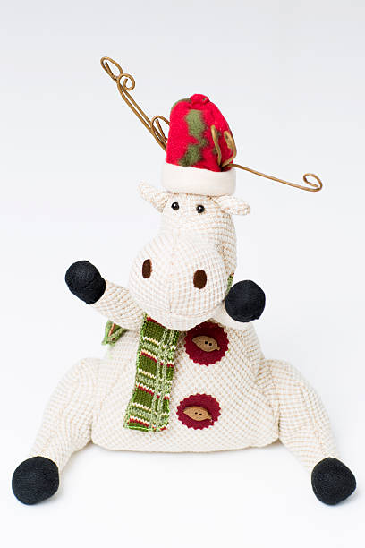 istock Toy deer is on the white background. 626105116