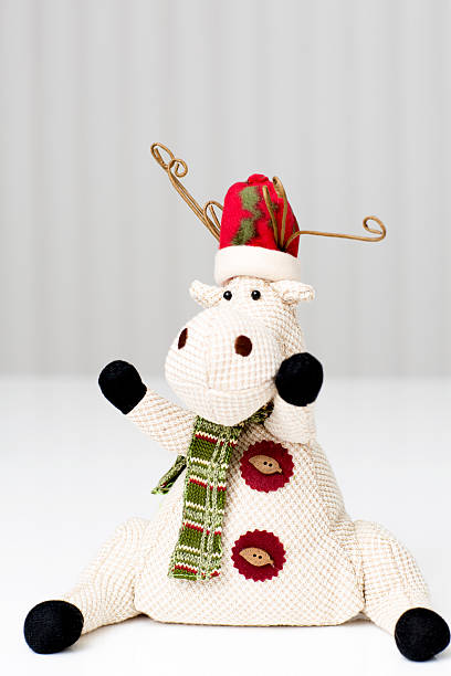 istock Toy deer is on the white background. 626105268