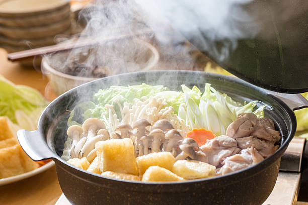 istock Japanese hotpot dishes 626124124