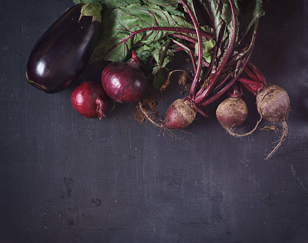 istock Still life with vegetables in low key 626133614
