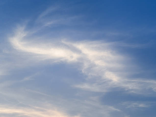 istock Blue sky and clouds in morning light 626134072