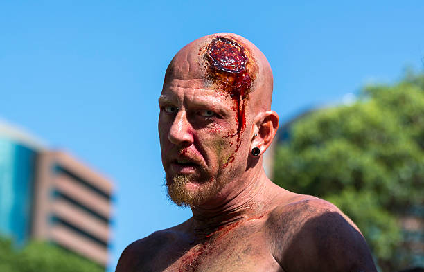 Sydney, Australia - October 29, 2016. Sydney Zombie Walk Sydney