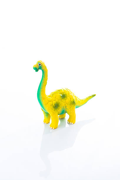 istock Dinosaur Toy Isolated On White 626151038