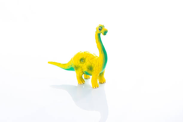 istock Dinosaur Toy Isolated On White 626151078