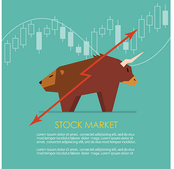 istock Bull and bear symbol of stock market 626151984