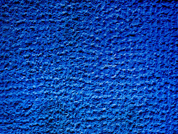 istock Texture of old peeled blue wall with rivets 626152630
