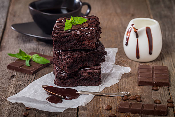 istock Delicious chocolate brownie 626156062