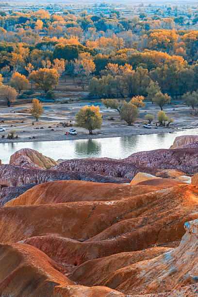 istock Multiple Color Beach near Berjin, Xinjiang, China 626156744