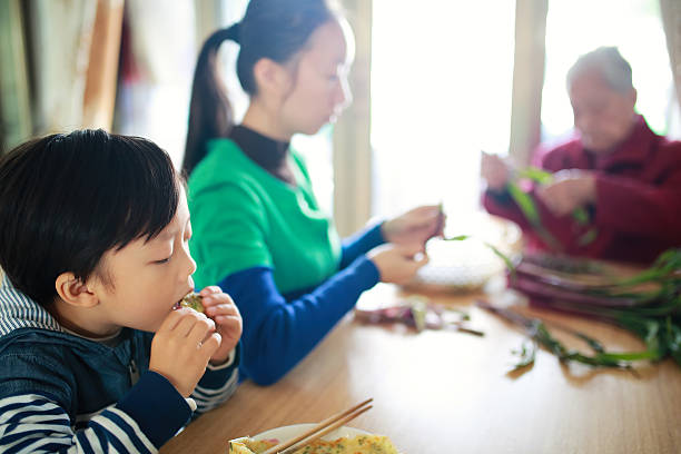 istock Happy Asian family 626158264