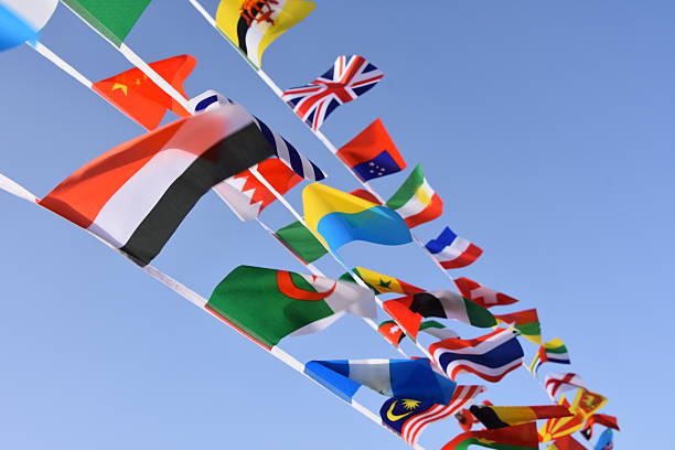 istock Flags of the World Background 626173382