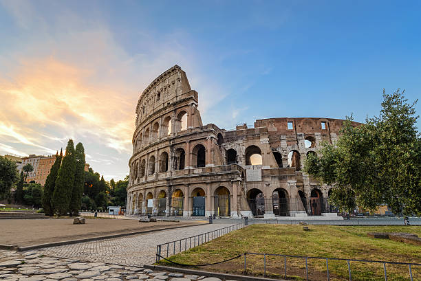 istock Sunrise at Colosseum, Rome, Italy 626174174