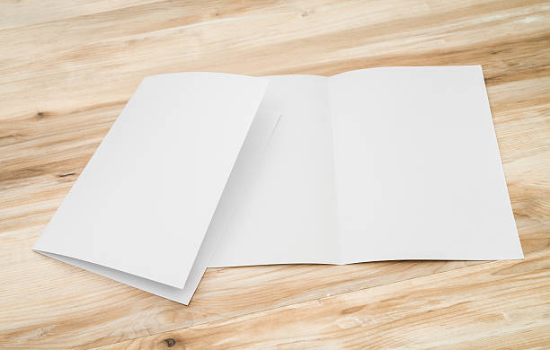 istock Folded sheet of paper 626175304