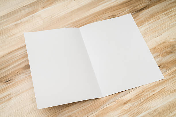 istock Folded sheet of paper 626175466