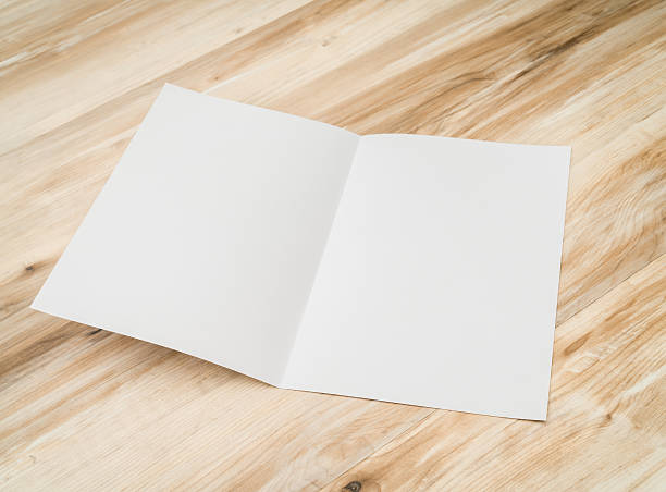 istock Folded sheet of paper 626175568