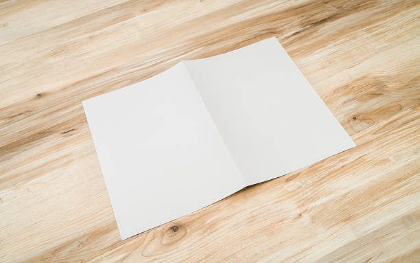 istock Folded sheet of paper 626175638