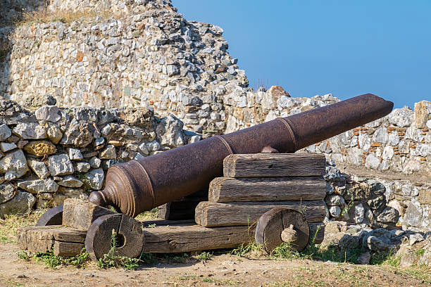 istock Cannon. Platamonas, Pieria, Greece 626176494
