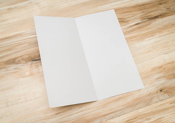 istock Folded sheet of paper 626176686