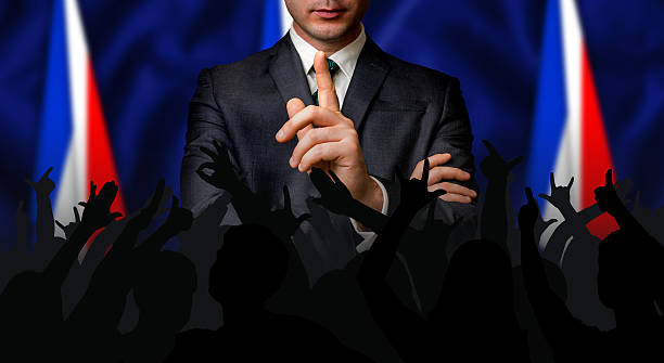 istock French candidate speaks to the people crowd 626183710