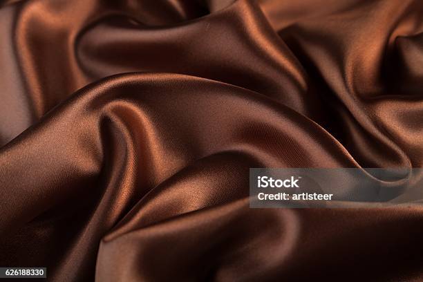 Brown Stock Photo - Download Image Now - Textile, Brown, Full Frame