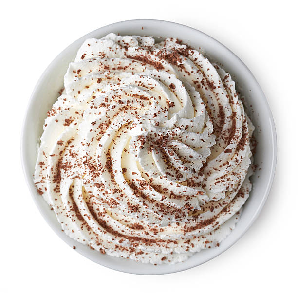 istock Bowl of whipped cream and chocolate chips 626198520