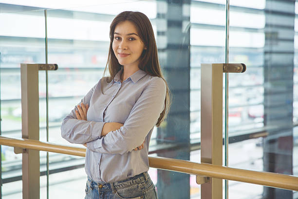 istock Proud businesswoman 626203872