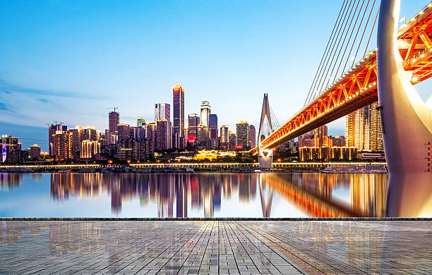 istock China Chongqing City Lights 626217878
