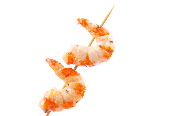 istock Shrimps on skewers. 626233388