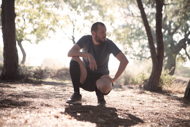 istock Tired Young Man After Jogging 626234634