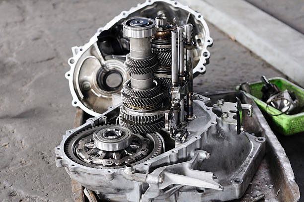 istock Spare part of transmission car system 626235388