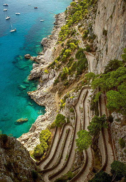 istock Via Krupp on Capri island, Italy 626241912