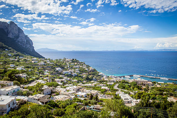 istock Panoramic view on Capri island, Campania, Italy 626242060