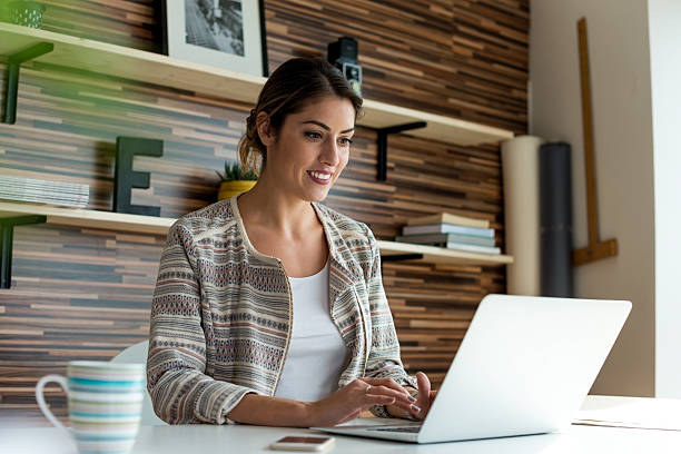 istock Young Woman Working at her office 626244144
